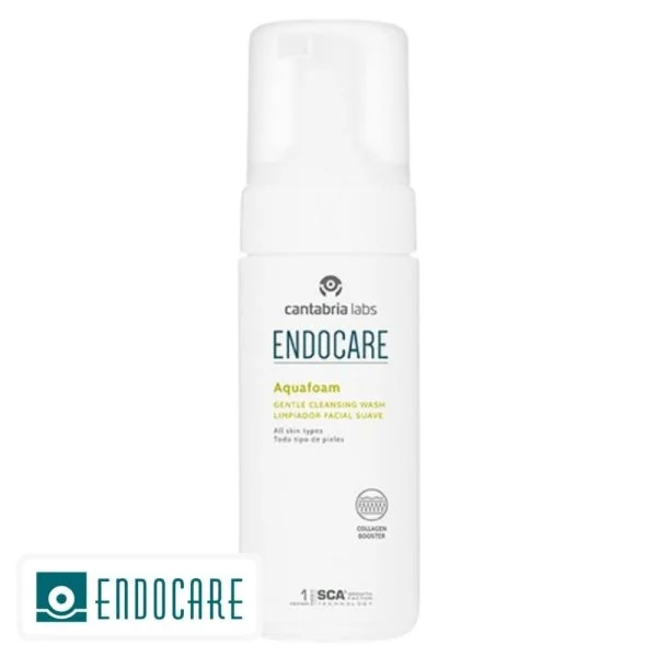 Endocare Aquafoam Mousse Nettoyante Douce 125ml