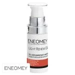Flacon pompe blanc et orange Eneomey Light Renew Gel dépigmentant