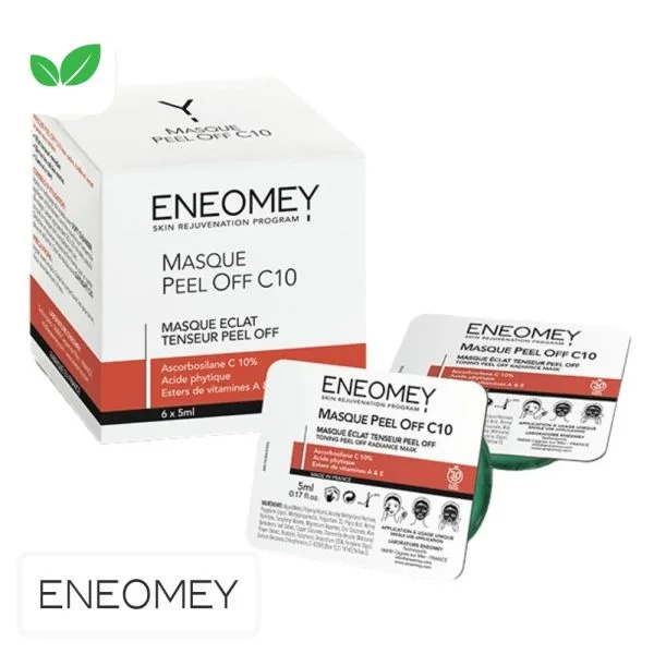Eneomey Masque Peel Off C10 Eclat Et Tenseur- 10x 5ml