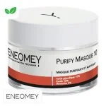 Pot blanc et orange Eneomey Purify Masque 10, masque purifiant et matifiant