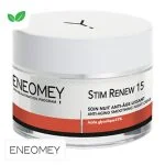 Pot blanc et orange Eneomey Stim Renew 15, soin de nuit lissant visage