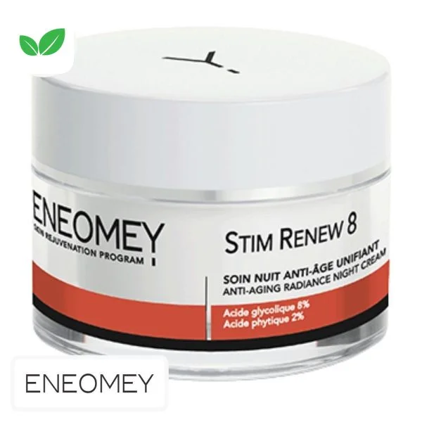 Eneomey Stim Renew 8 Soin De Nuit Anti-âge Unifiante 50ml