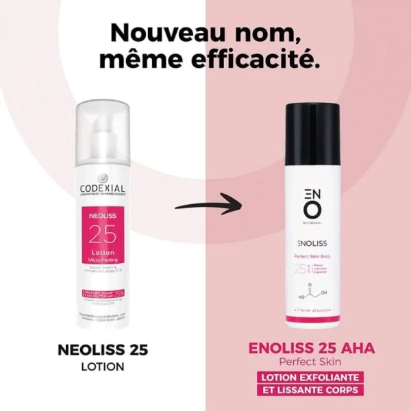 Eno Enoliss Perfect Skin Body 25 Aha Lotion Exfoliante Lissante By Codexial 100ml – photo 2