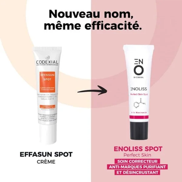 Eno Enoliss Perfect Skin Spot Soin Correcteur Ciblé Anti-marques Purifiante Désincrustante By Codexial 30ml – photo 2