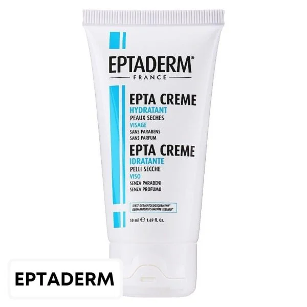 Eptaderm Epta Crème Hydratante Peau Sèche 50ml
