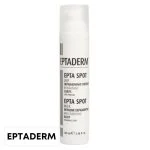 Flacon pompe blanc Eptaderm Epta Spot, lait corps dépigmentant intensif sans parfum