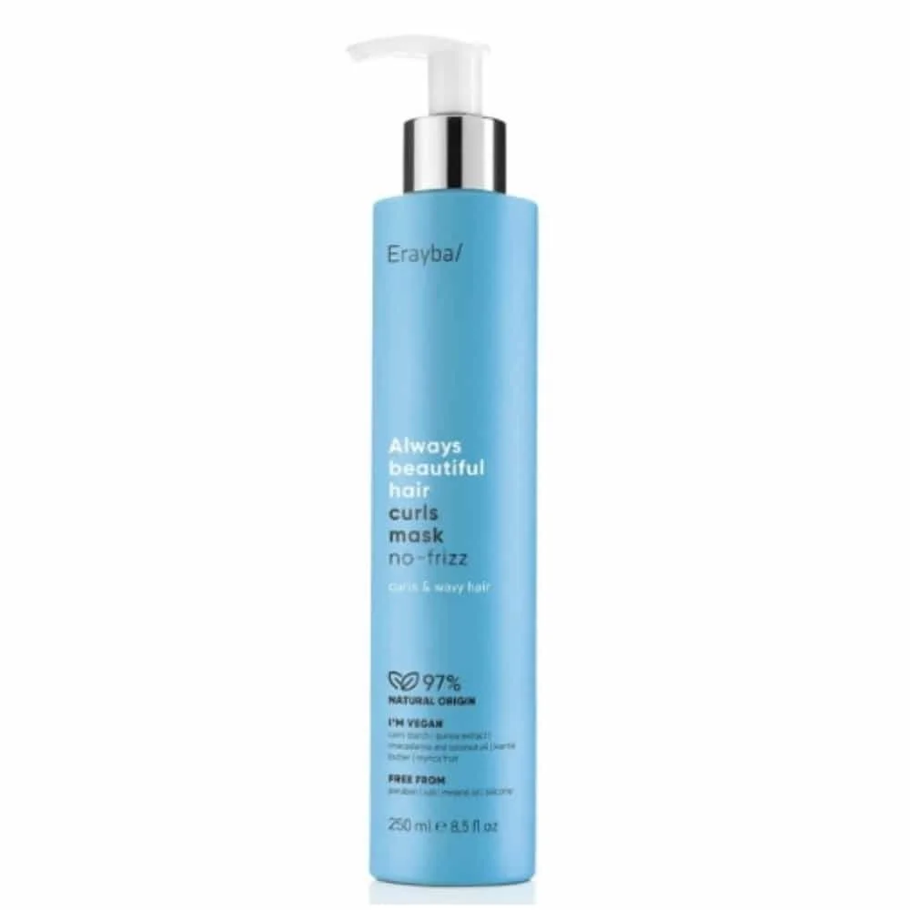 erayba-abh-boucles-curls-masque-no-frizz-250ml.jpg Flacon pompe bleu Erayba ABH masque boucles no-frizz 250 ml