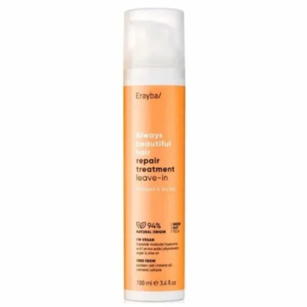 Flacon airless orange Erayba ABH soin repair leave-in 100 ml
