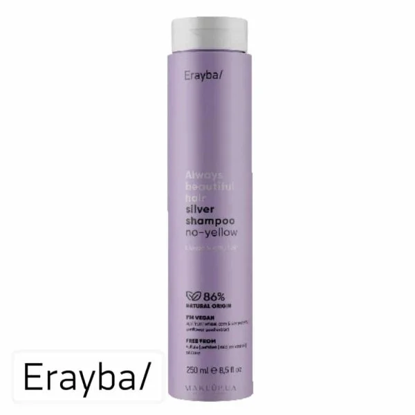 Flacon violet Erayba ABH shampoing silver no-yellow 250 ml