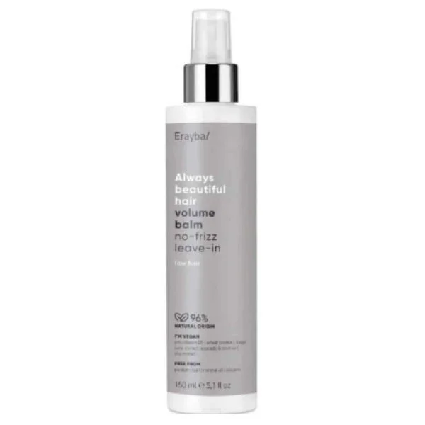 Flacon spray gris Erayba ABH baume volume no-frizz leave-in 150 ml