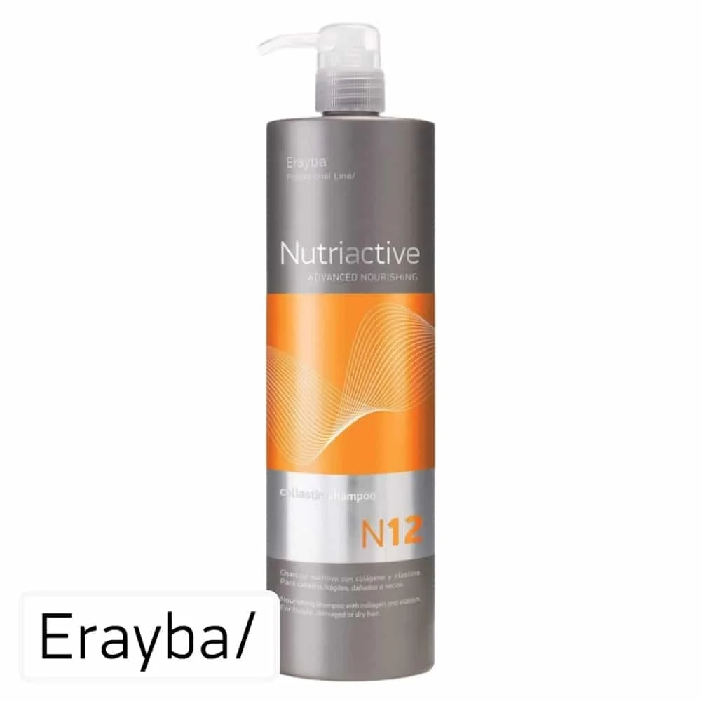 erayba-nutriactive-n12-shampoing-collastine-1l.jpg Grand flacon pompe gris et orange Erayba Nutriactive N12 Collastin 1 litre