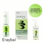 Coffret Erayba ZenActive Balance Zb Set shampooing et lotion verts