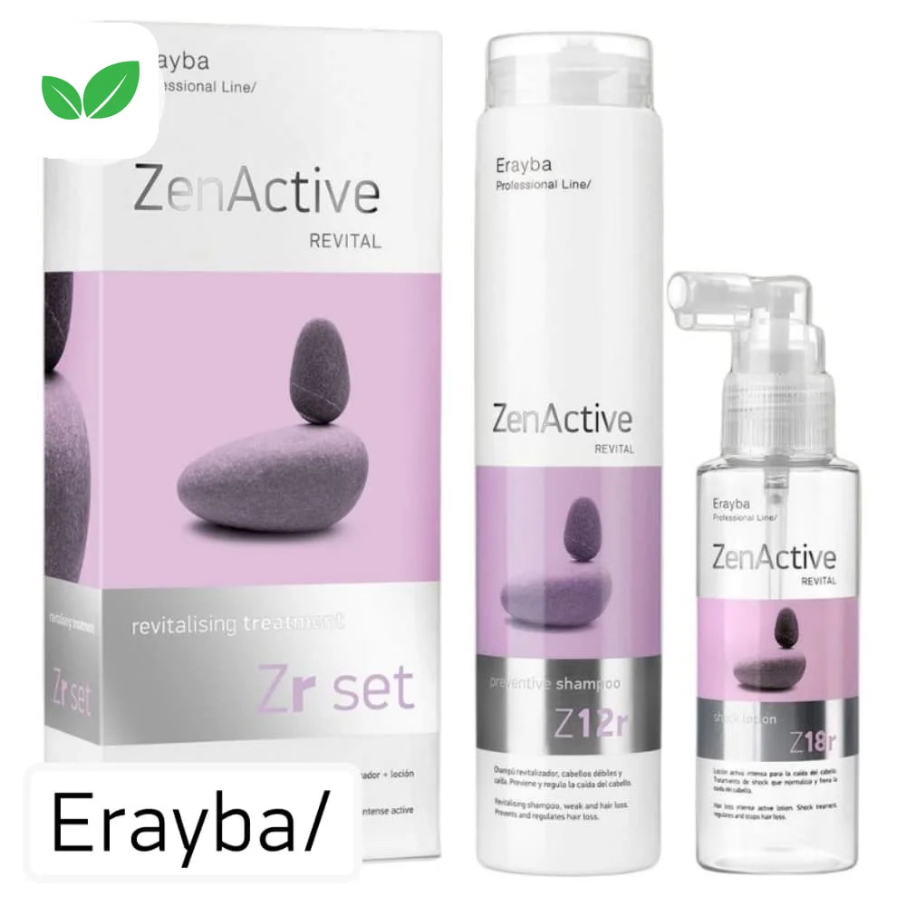 erayba-zenactive-zr-pack-traitement-revitalisant-250ml.jpg Coffret Erayba ZenActive Revital Zr Set shampooing Z12r et lotion Z18r