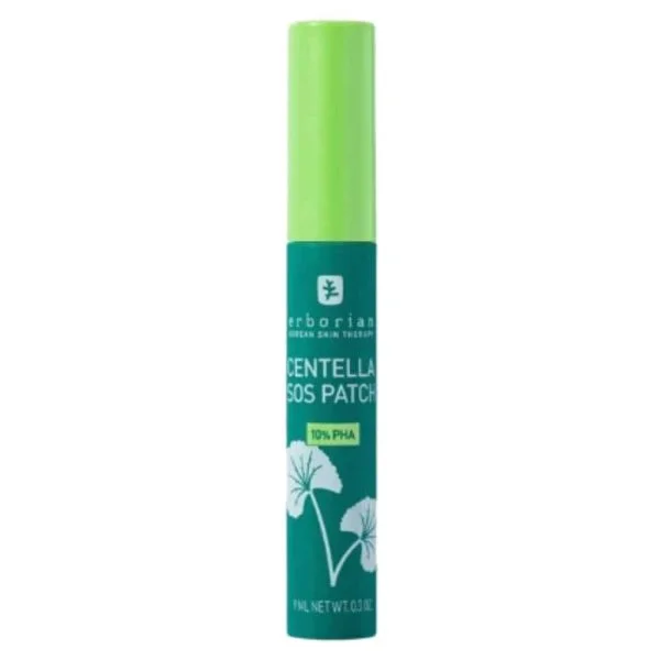 Stick vert Erborian Centella SOS Patch 10% PHA, 9 ml