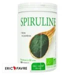 Pot blanc Eric Favre Spiruline vegan bio, 100 comprimés riches en protéines