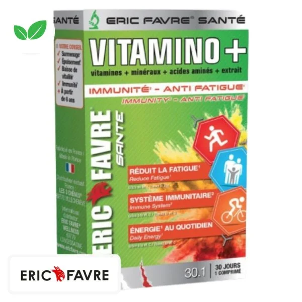 Eric Favre Vitamino+ Immunité Et Ant-fatigue 30 Comprimés