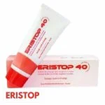 Tube et étui Eristop 40 crème de change 65 g oxyde de zinc