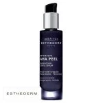 Flacon pompe noir Esthederm Intensive AHA Peel sérum doux 30 ml