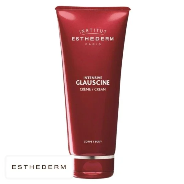 Tube rouge brillant Esthederm Intensive Glauscine crème corps 200 ml