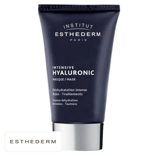 Tube bleu foncé Esthederm Intensive Hyaluronic masque rides 75ml