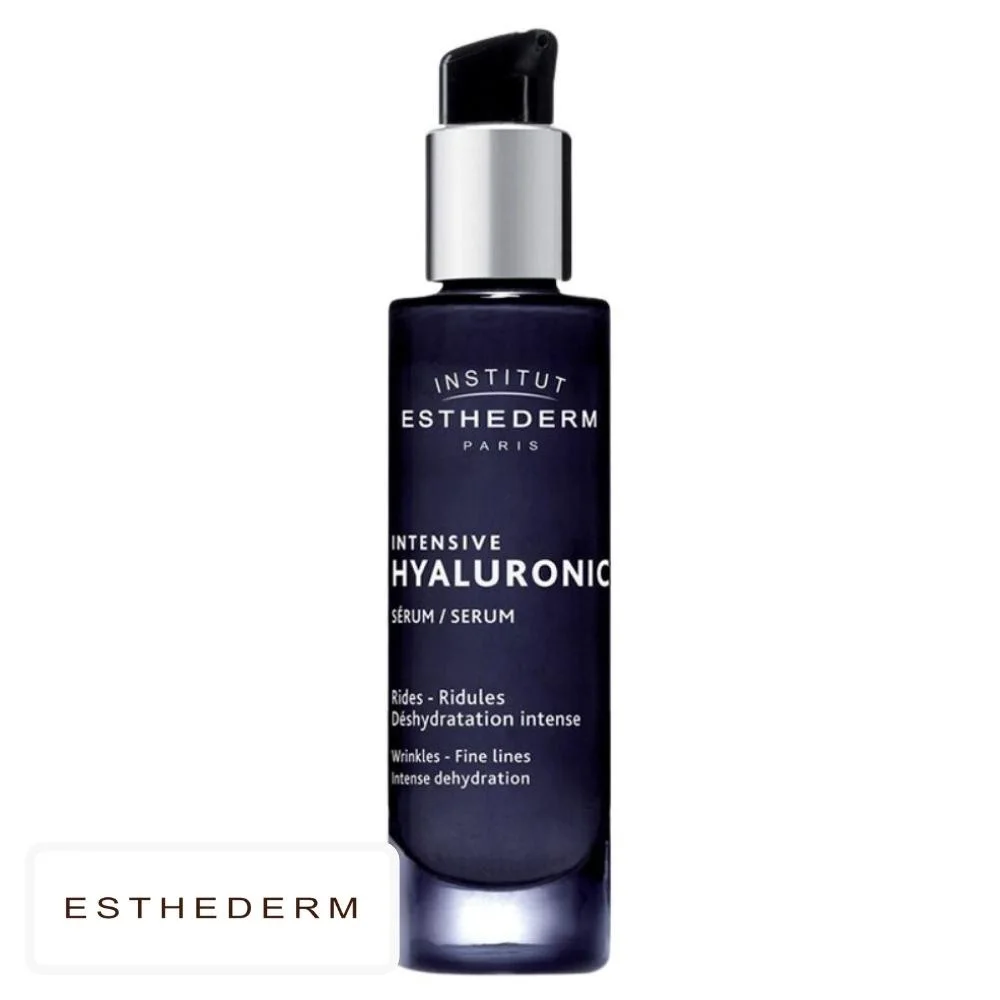 esthederm-intensive-hyaluronic-serum-rides-30ml.jpg Flacon pompe Esthederm Intensive Hyaluronic sérum rides 30ml