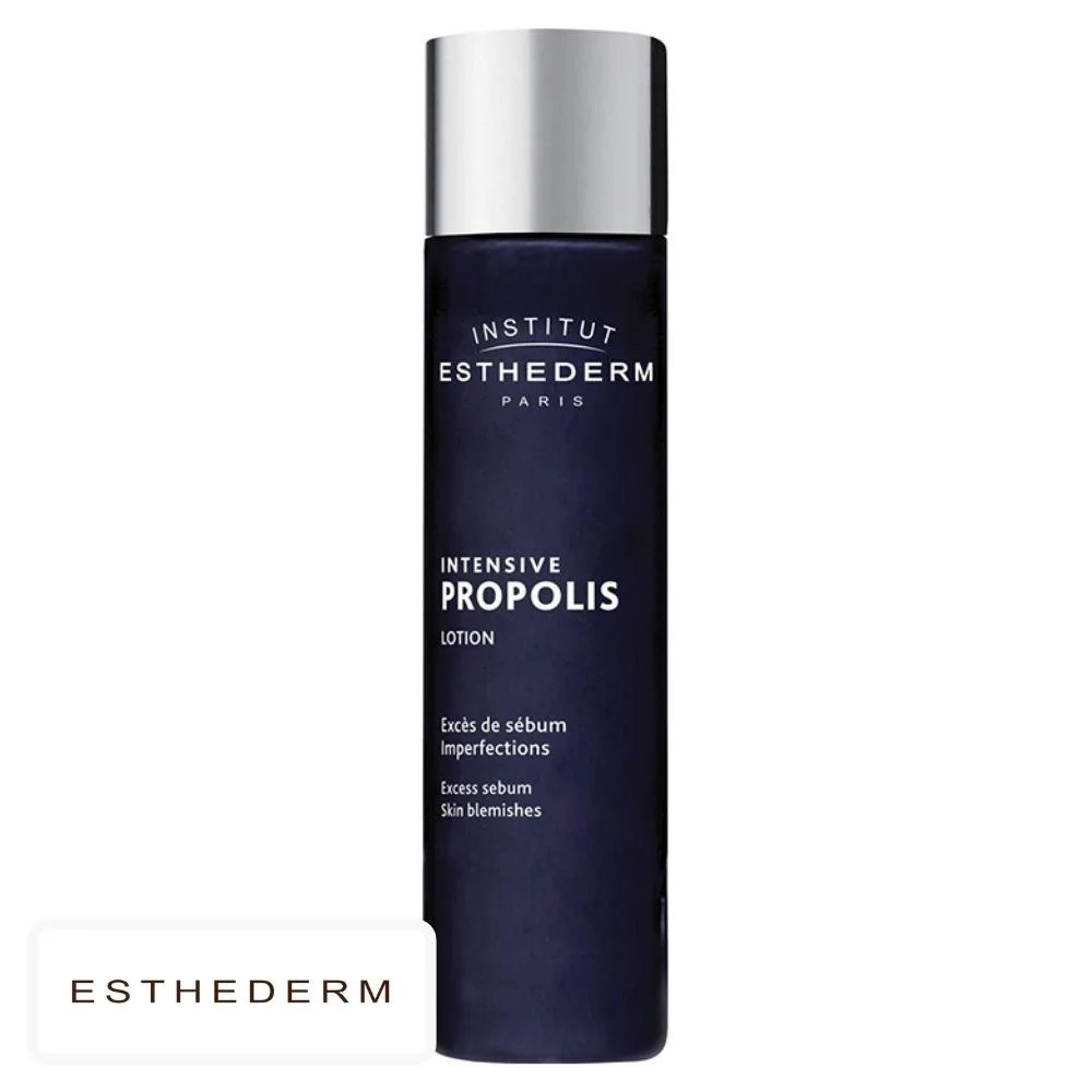 esthederm-intensive-propolis-lotion-exces-de-sebum-200ml.jpg Flacon bleu foncé Esthederm Intensive Propolis lotion excès de sébum