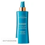 Flacon pompe bleu Esthederm lait prolongateur de bronzage corps 200ml