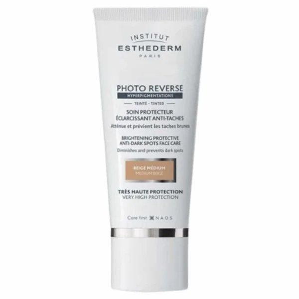 Esthederm PHOTO Reverse Soin Protecteur Eclaircissant Anti-taches Teinte Beige Medium 50ml
