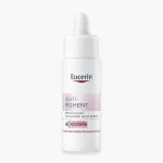 Flacon compte-gouttes blanc et rose Eucerin Anti-Pigment sérum éclat 30 ml