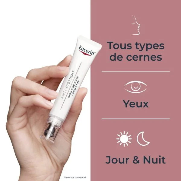 Eucerin Anti-Pigment Soin Contour des Yeux Illuminateur 15ml – photo 2
