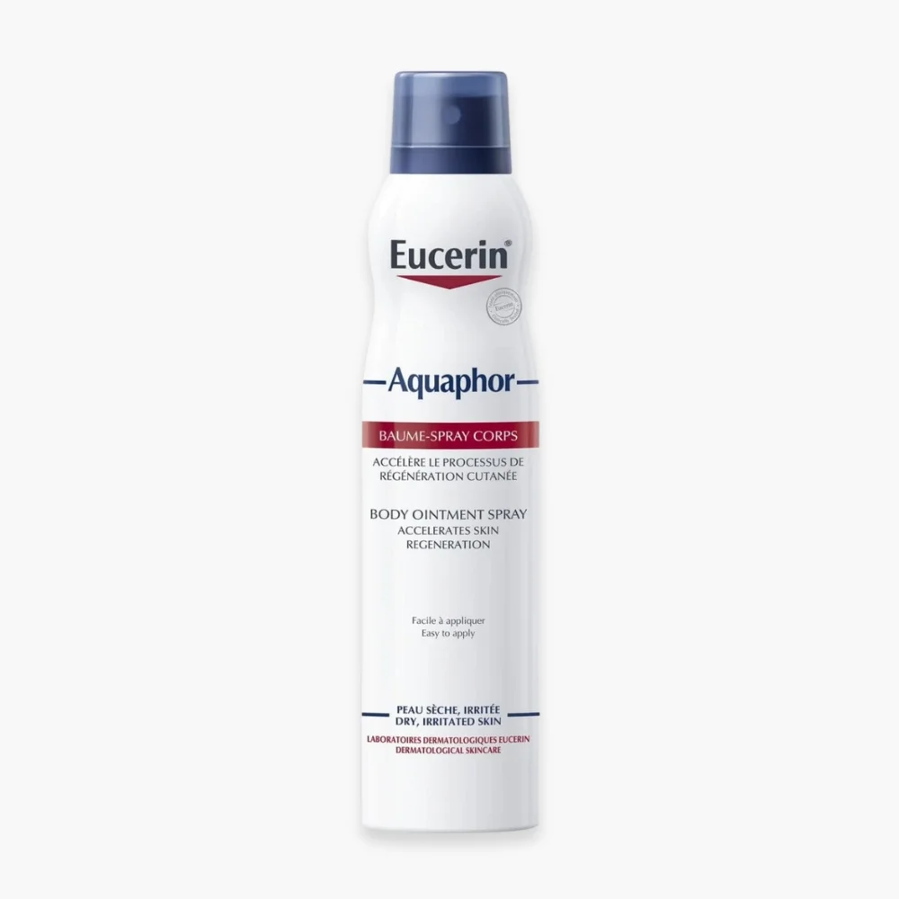 eucerin-aquaphor-baume-spray-corps-250ml.jpg Flacon spray blanc Eucerin Aquaphor Baume-Spray Corps 250 ml