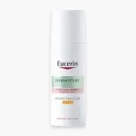 Flacon pompe blanc Eucerin DermoPure fluide protecteur SPF 30 de 50 ml
