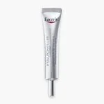 Tube argenté Eucerin Hyaluron-Filler soin contour des yeux SPF 15