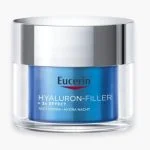 Pot bleu Eucerin Hyaluron-Filler 3x Effect soin de nuit hydratant
