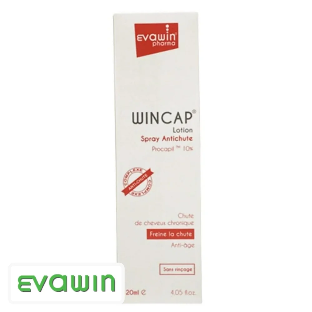 evawin-wincap-lotion-spray-anti-chute-120ml.jpg Étui blanc et rouge Evawin Wincap Lotion-spray antichute Procapil