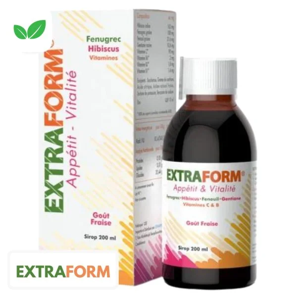 Extraform Sirop Appétit Et Vitalité 200ml