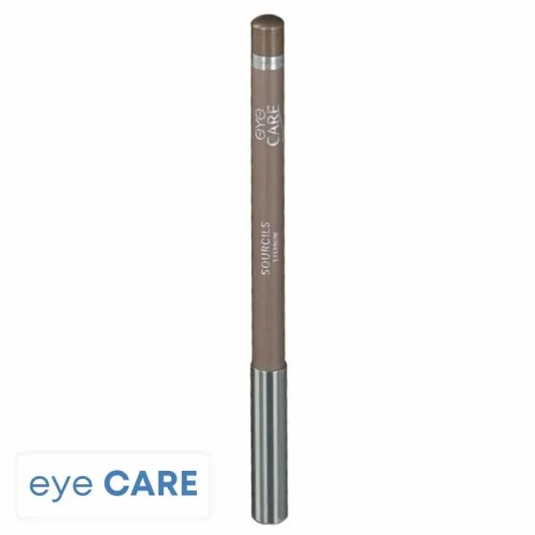 Crayon à sourcils Eye Care taupe portant la mention sourcils eyebrow