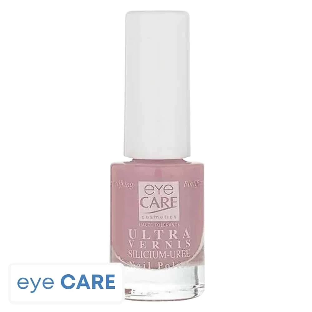 eye-care-ultra-vernis-silicium-uree-sultane-5ml.jpg Flacon Eye Care Ultra Vernis teinte rose poudré, capuchon blanc