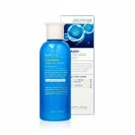 Flacon bleu Farmstay Collagen Water Full Moist Emulsion et son étui
