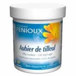 Pot blanc et bleu Fenioux Aubier de tilleul 200 gélules