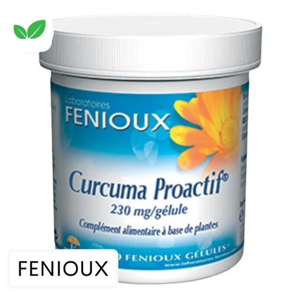 Fenioux Curcuma Proactif 230mg 90 Gélules