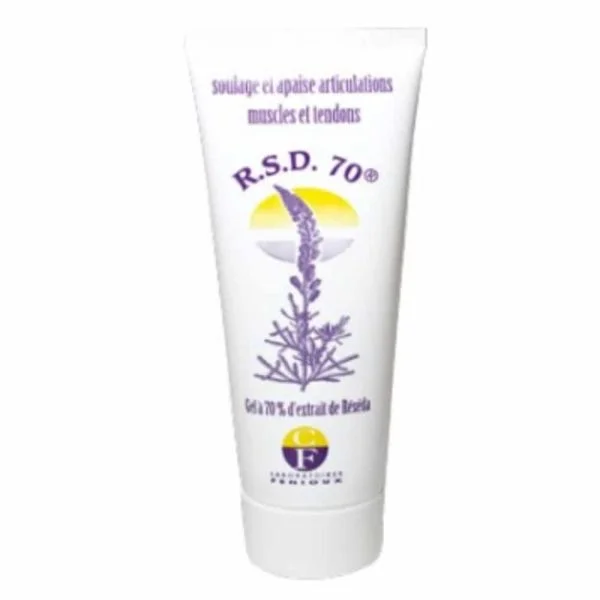 Tube blanc Fenioux gel R.S.D. 70 extrait de réséda