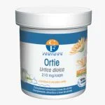 Pot blanc Fenioux Ortie 210 mg, étiquette bleue, complément à base de plante