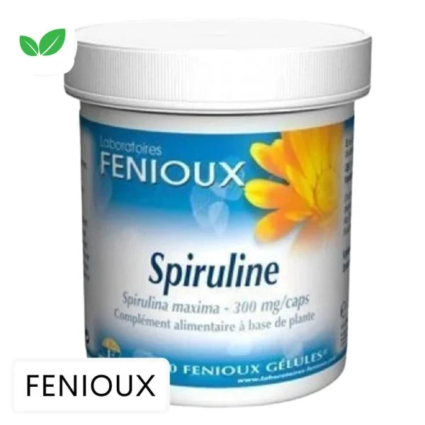 Fenioux Spiruline 300mg 200 Gélules