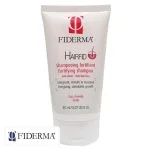 Tube blanc Fiderma Hairfid shampooing fortifiant 150 ml, mentions rouges