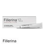 Étui et tube blancs Fillerina 12 HA crème contour des lèvres grade 5