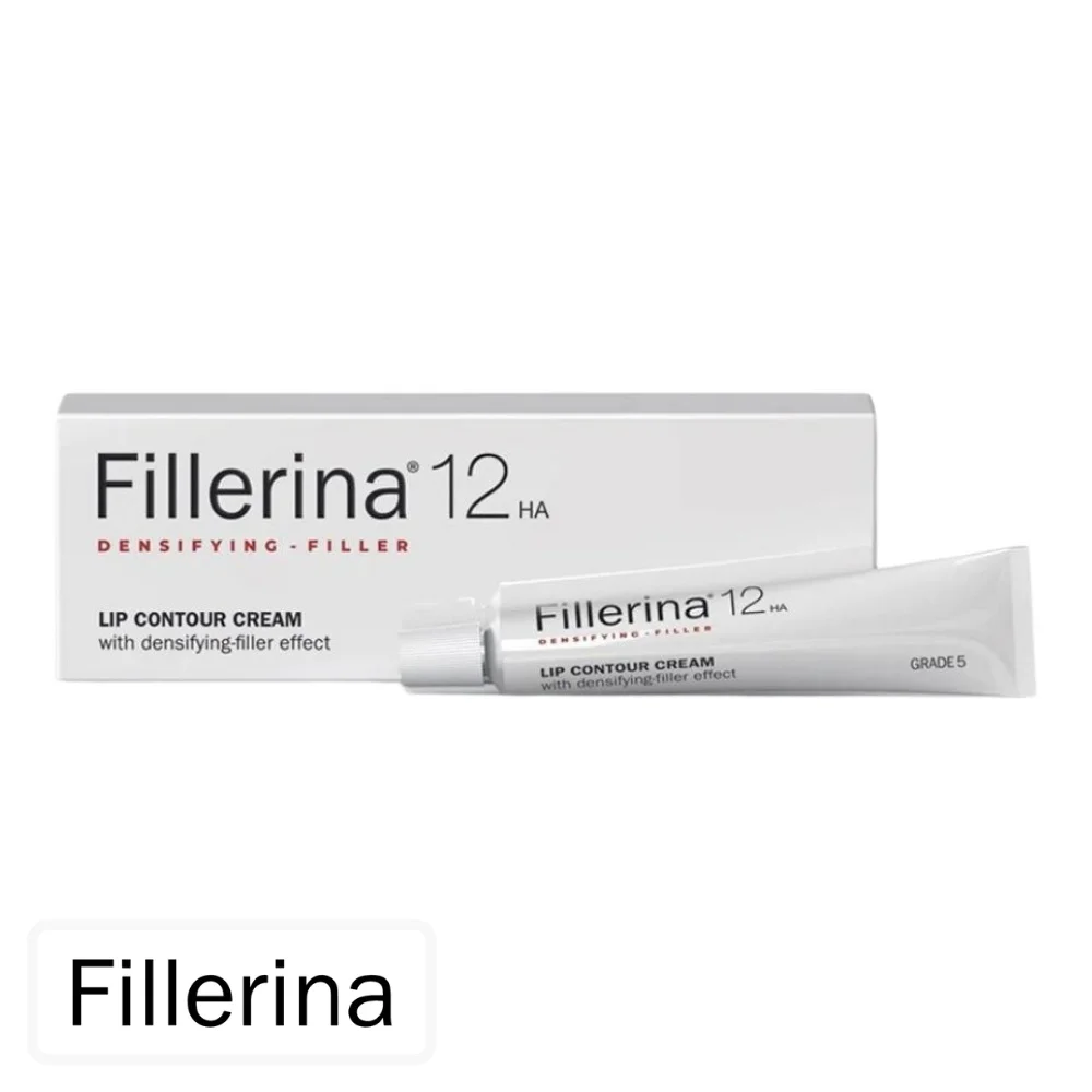 fillerina-12-ha-creme-contour-des-levres-grade-5-15ml.jpg Étui et tube blancs Fillerina 12 HA crème contour des lèvres grade 5