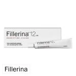 Étui et tube blancs Fillerina 12 HA crème contour des yeux grade 5
