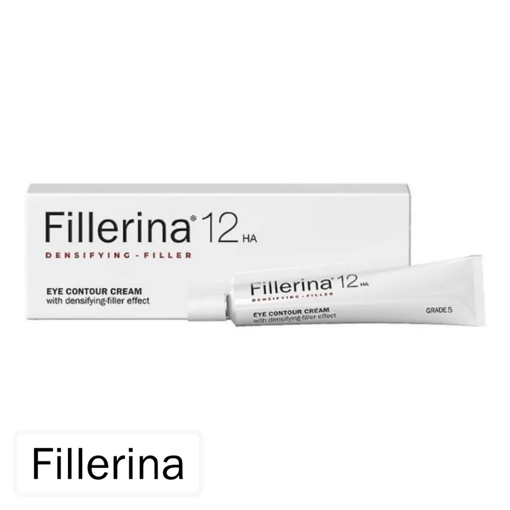 fillerina-12-ha-creme-contour-des-yeux-grade-5-15ml.jpg Étui et tube blancs Fillerina 12 HA crème contour des yeux grade 5