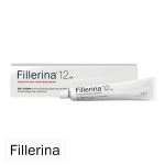 Étui et tube blancs Fillerina 12 HA crème de jour grade 4 50 ml